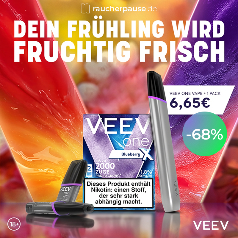 Veev Spring Aktion bei raucherpause.de